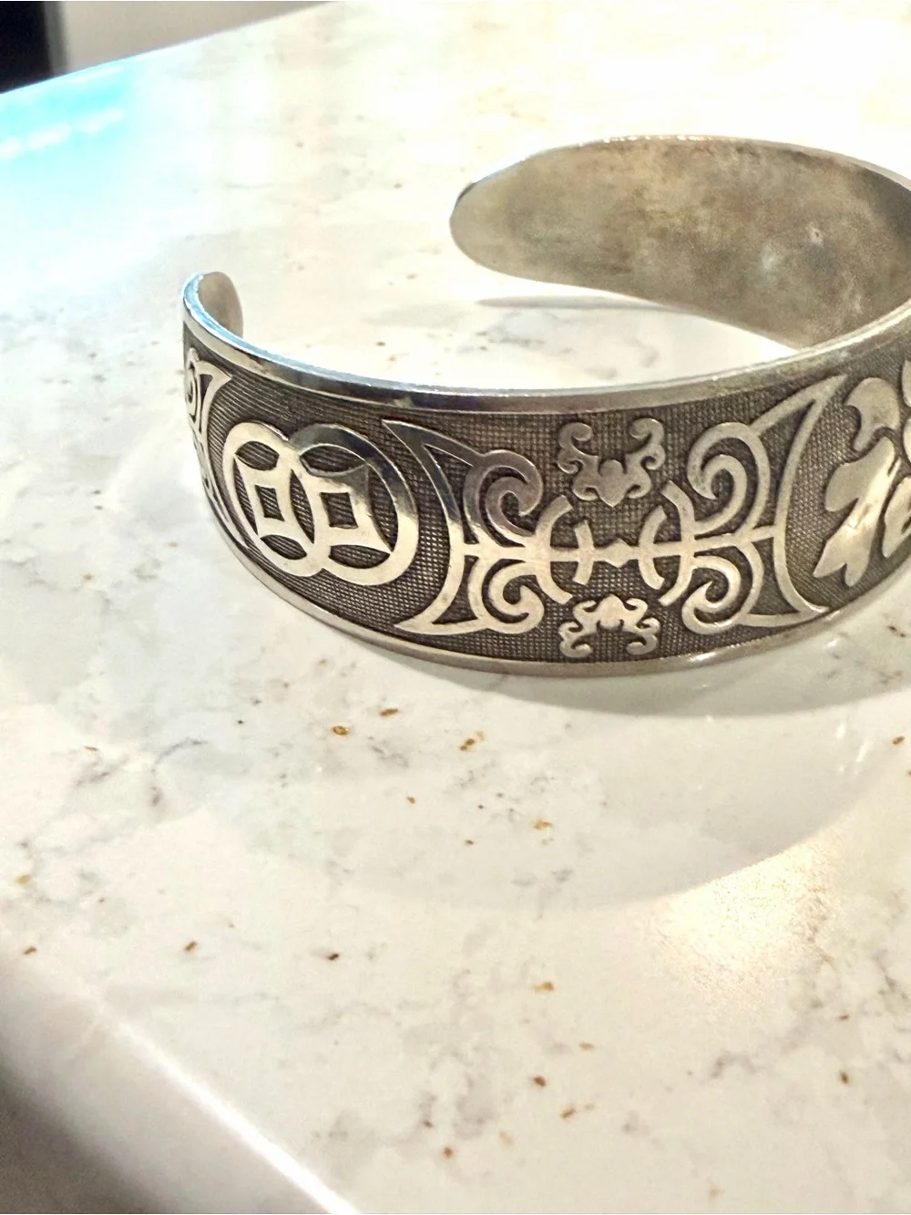 Vintage Chinese Solid Fine Silver 